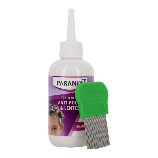 Paranix shampooing anti-poux 200ml + peigne PARANIX - Traitements