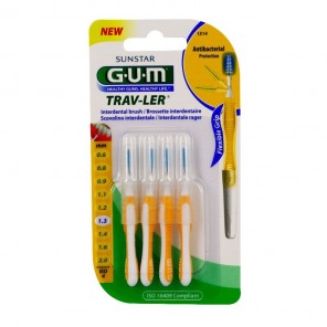 Gum brossettes trav-ler coniques 1.3mm GUM - Brossettes