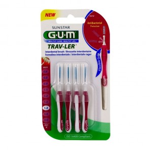Gum brossettes trav-ler cylindriques 1.4mm GUM - Brossettes