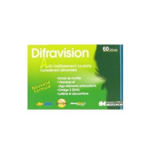 Difravision 60 gélules LEURQUIN-MEDIOLANUM - Confort Visuel