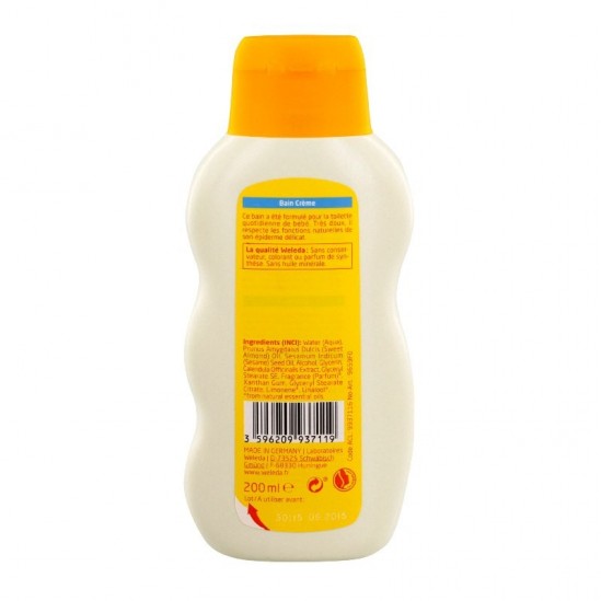 Weleda bébé bain crème calendula 200ml WELEDA - Gels nettoyant-moussants