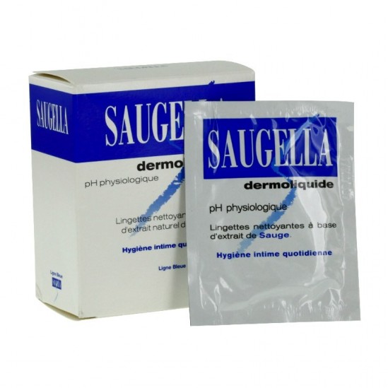 Saugella dermoliquide 10 lingettes SAUGELLA - Lingettes Intimes 