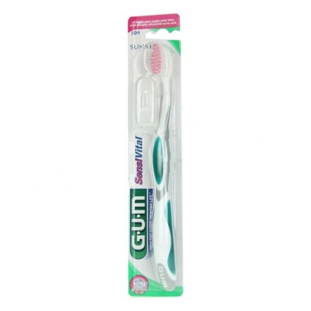 Gum sensivital 509 brosse à dents ultra souple GUM - Brosse à dents manuelle