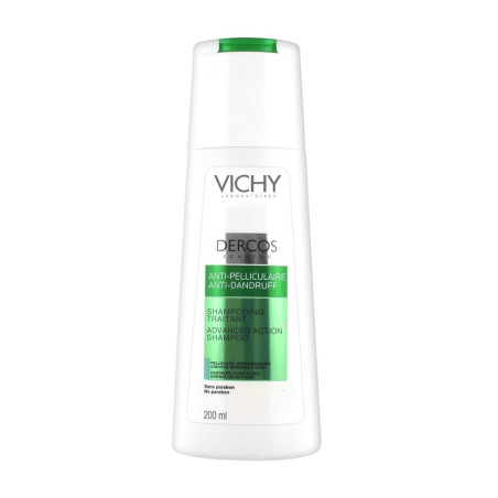 Vichy Dercos Shampooing Traitant Anti-Pelliculaire Cheveux Normaux à Gras 200ml