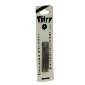 Vitry coupe ongles Extra plat inox 57B VITRY - Coupes Ongles et Repousses cuticules