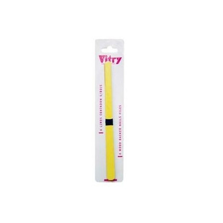 Vitry Limes Corindon sur Bois 17cm x6 limes VITRY - Beauté des ongles