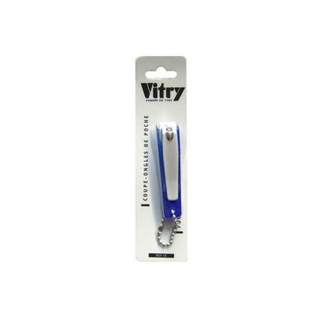 Vitry Coupe-ongles de Poche- 1 coupe ongles VITRY - Coupes Ongles et Repousses cuticules