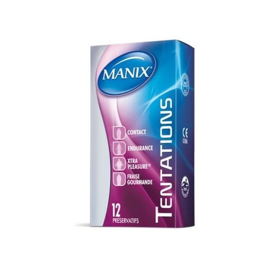 MANIX Tentations - PROMO 12 Manix + 2 offerts MANIX - Préservatifs masculins