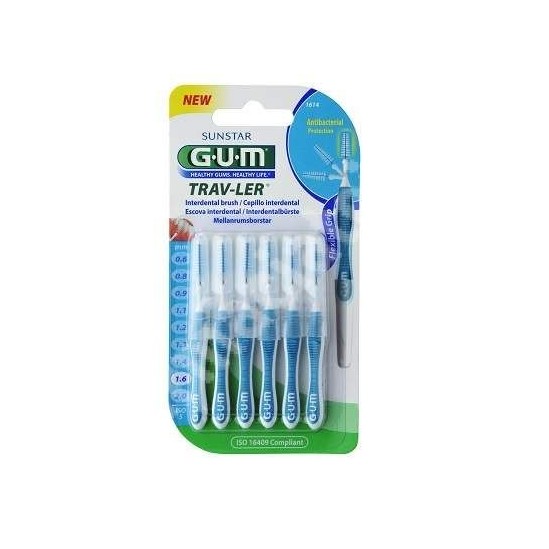 GUM BROSSET 1614 TRAV LER 1,6MMX4+2 OFF GUM BROSSET 1614 TRAV LER 1,6MMX4+2 OFF
