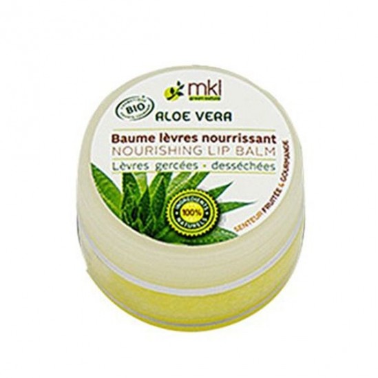 Mkl Baume Lèvres Aloe Vera 100% Bio 10ml