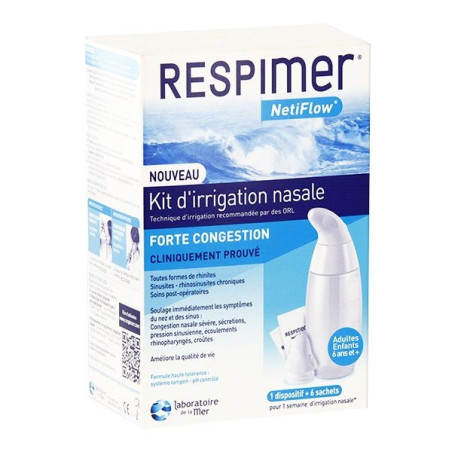 RESPIMER®, soin pour le nez 100 % naturel, pour bébés, enfants et adultes