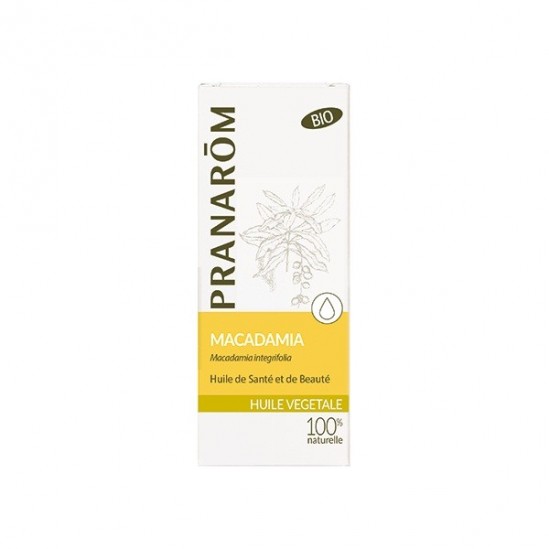 Pranarom Macadamia huile végétale 50ml