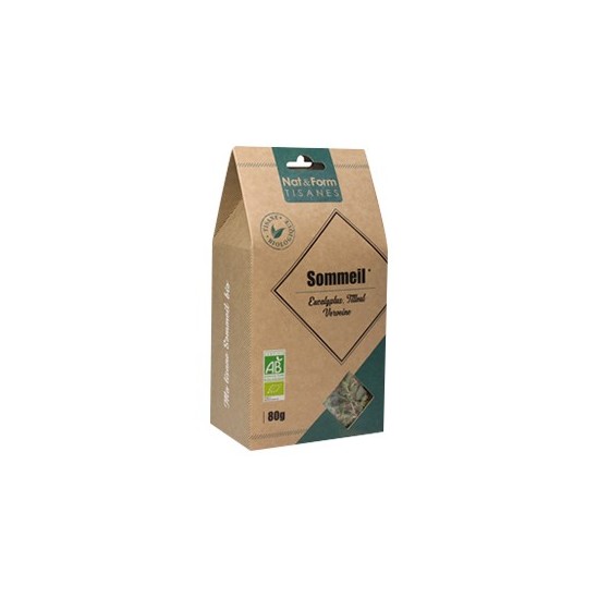 Nat&Form Sommeil bio ma tisane 80g Nat&Form Sommeil bio ma tisane 80g