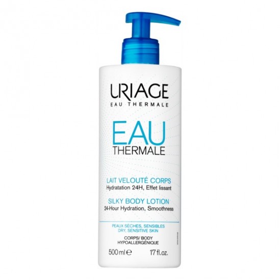 Uriage Lait velouté corps eau thermale flacon 500ml Uriage Lait velouté corps eau thermale flacon 500ml