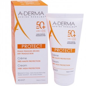 A derma protect crème sans parfum 50+ 40ml