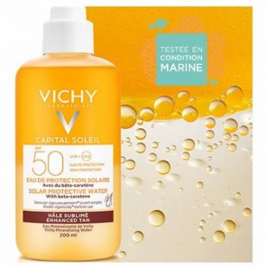 Vichy capital soleil eau de protection hale sublimé spf50+ 200ml