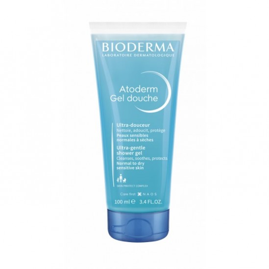 Bioderma atoderm gel douche ultra douceur 100ml Bioderma atoderm gel douche ultra douceur 100ml