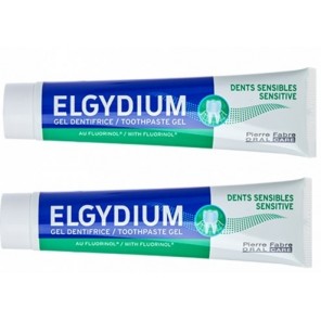 Elgydium dentifrice sensitive 75ml lot 2