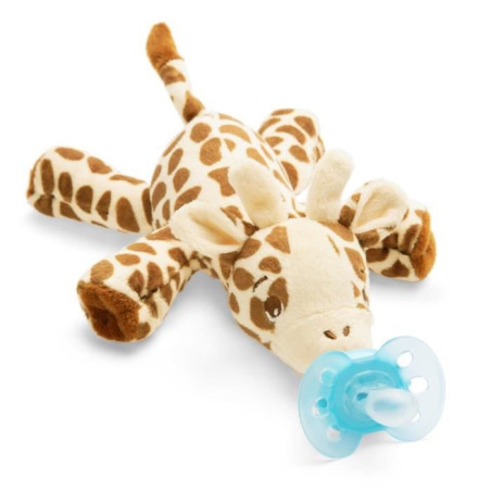Philips avent peluche sucette ultra douce 0-6 mois scf348/11
