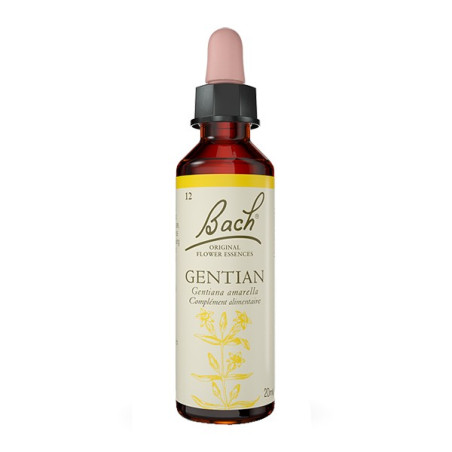 Fleurs de bach n°12 gentian 20ml FLEURS DE BACH - Fleurs de Bach 
