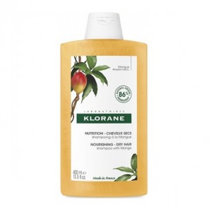 Klorane shampoing mangue nutrition cheveux secs 400ml