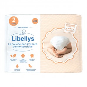 Love & Green Change Bébé Couche Hypoallergénique Taille 2 3-6kg 44 unités