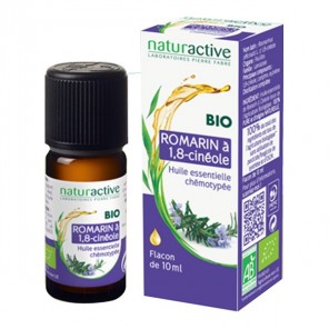 Naturactive romarin officinal à 1,8 cinéole huile essentielle bio 10ml