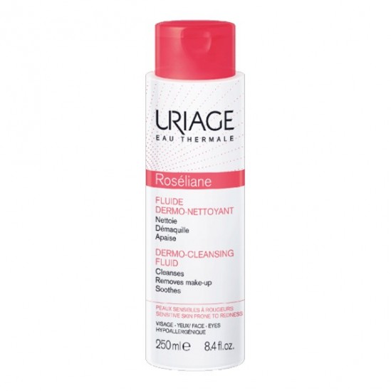 Uriage roséliane fluide dermo-nettoyant 250ml URIAGE - Gommages 