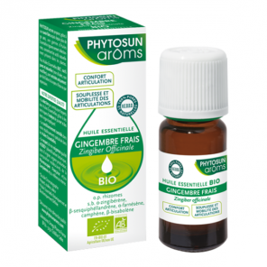 Phytosun arôms huile essentielle gingembre frais bio 5ml