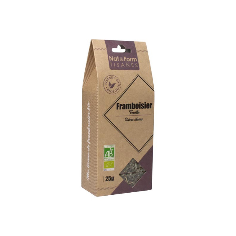 NAT&FORM TISANE FRAMBOISIER BIO 25G NAT&FORM TISANE FRAMBOISIER BIO 25G