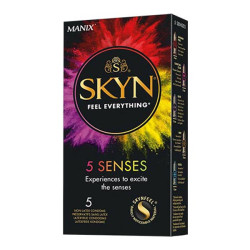 Skyn 5 senses 5 préservatifs