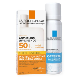 La Roche Posay Anthelios UVmune Fluide Parfumé 50ml + Eau Thermale 50ml