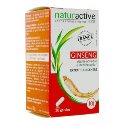Naturactive ginseng 20 gélules