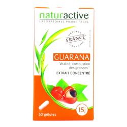 Naturactive guarana 30 gélules