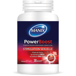 Manix PowerBoost Stimulation Sexuelle 30 Gélules