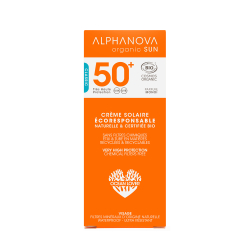 Alphanova Sun Crème Solaire SPF 50+ Visage Bio 50gr