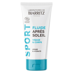 Laboratoires de Biarritz Soins Solaires Sport Fluide Après-Soleil Bio 50ml