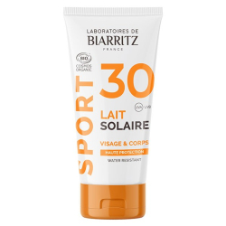 Laboratoires de Biarritz Soins Solaires Sport Lait SPF30 Bio 50ml