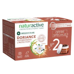 Naturactive Doriance Autobronzant et Protection Lot de 2 x 30 capsules + Bracelet Offert