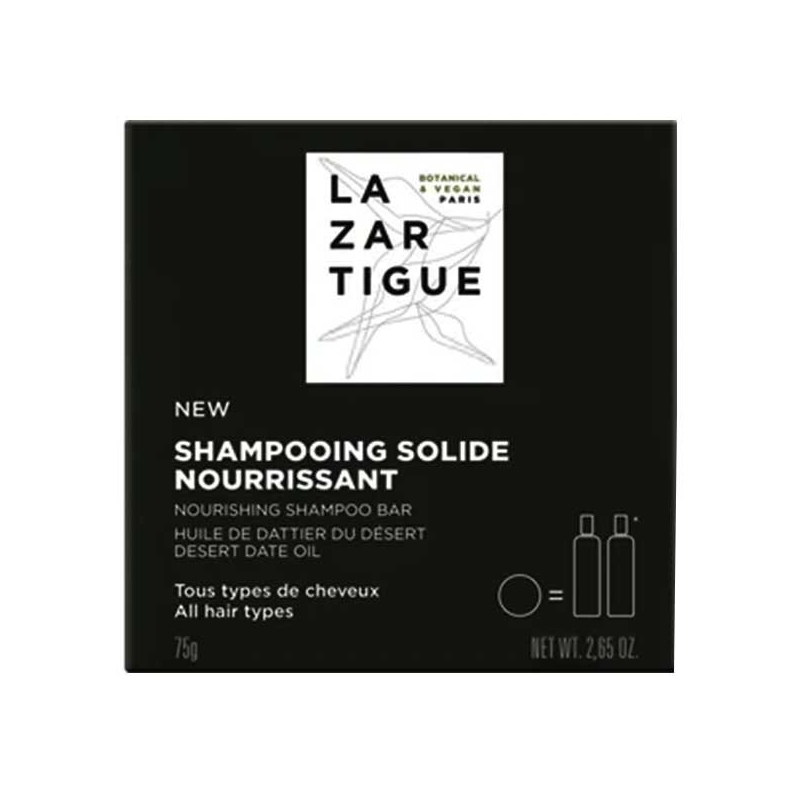 Lazartigue Shampooing Solide Nourrissant 75g