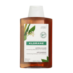 Klorane antipelliculaire shampoing rééquilibrant au galanga 400ml
