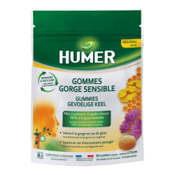 Humer gommes gorge sensible...