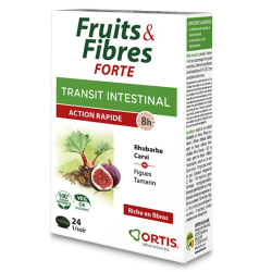Fruits & Fibres Forte Transit Intestinal 24 comprimés