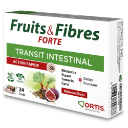 Fruits & Fibres Forte Transit Intestinal 24 cubes