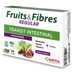 Fruits & Fibres Regular Transit Intestinal 24 cubes