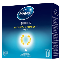 Manix Super Easy 4 Préservatifs