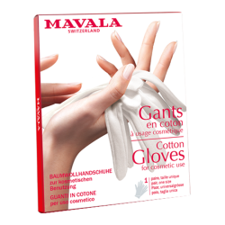 Mavala gants en coton 1 paire
