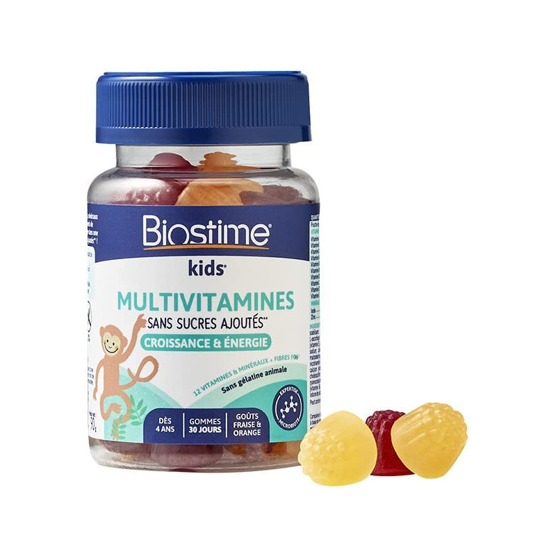 Biostime Kids Multivitamines Gummies Boîte de 30