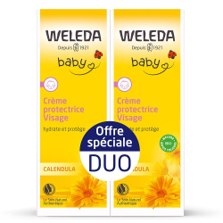 Weleda Crème Protectrice Visage au Calendula 2x50 ml