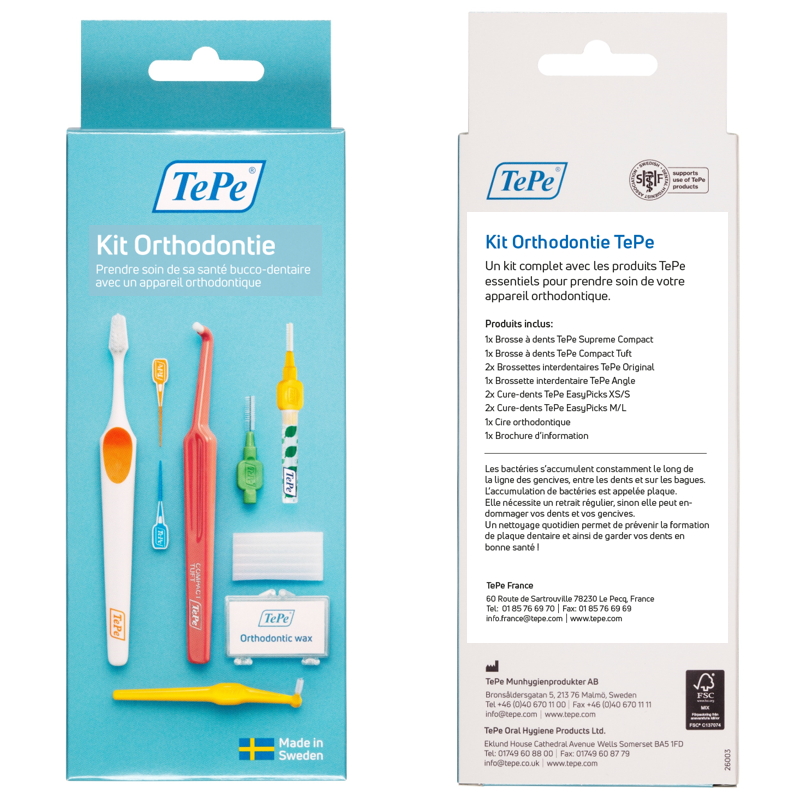 TePe Kit Orthodontie Complet TePe Kit Orthodontie Complet